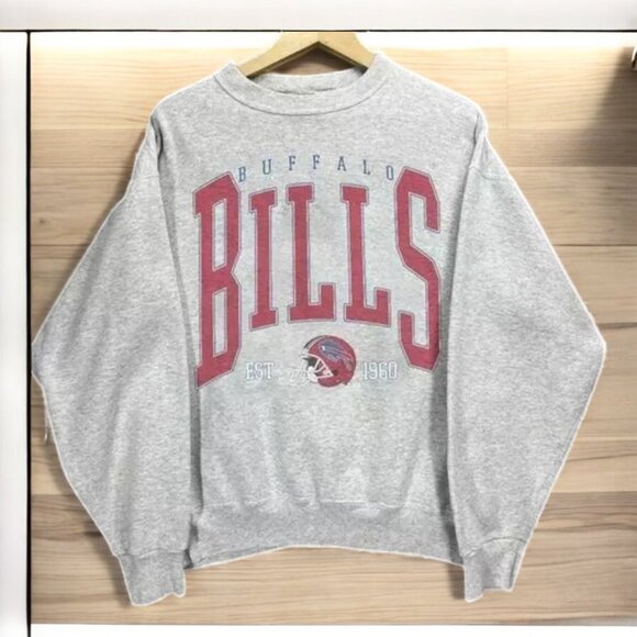 Buffalo Football Crewneck, Buffalo Sweatshirt Classic Style Reprint - Picture 1 of 3